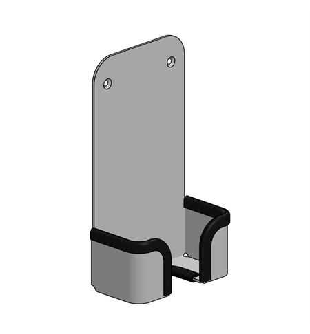 Wallmount holder for SpacePole® Payment Paddle