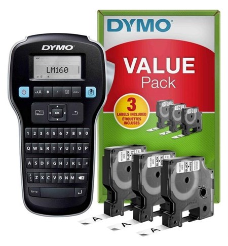 Dymo LabelManager 160 ValuePack, QWERTY Keyboard