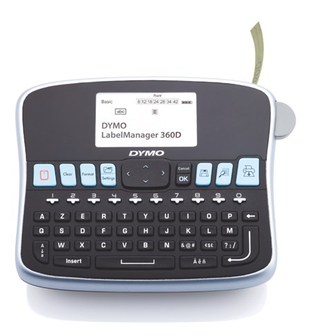 Dymo LabelManager 360D, AZERTY Keyboard