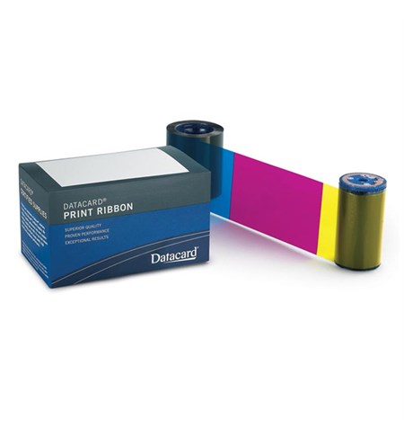 534000-011 - Datacard Card Printer YMCKF-KT Colour Ribbon (300 Images) - SP75