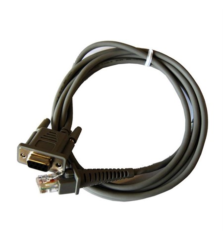 90G000008 - RS-232 Cable, Female, straight, 6ft. (Req. Ext. Power)