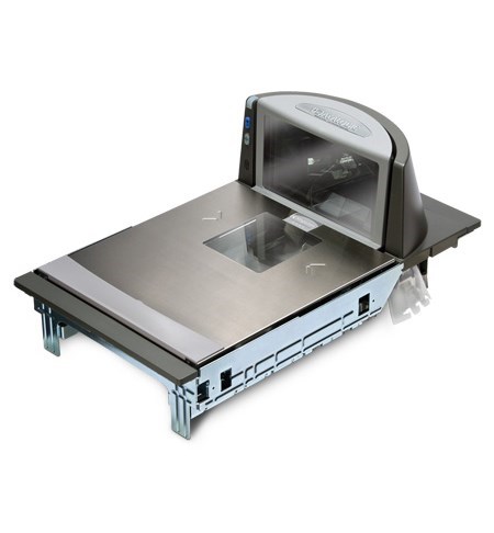Magellan 8400, EC Verified Scanner/Scale (FR), Med. Platter, All-Weighs w/Produce Lift Bar, Sapphire Glass, Shelf Mount, EU Dual Scale Display/Dual Interval, Power Supply (EU), RS-232/RS-232 DB-9 Cables, Metric, EAS