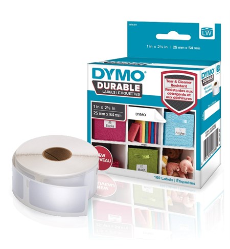 Dymo DURABLE Small Multi Purpose Labels, 160 labels, 25 x 54mm - 2112283