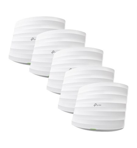 TP-Link AC1750 Ceiling Mount Dual-Band Wi-Fi Access Point, 5 Pack