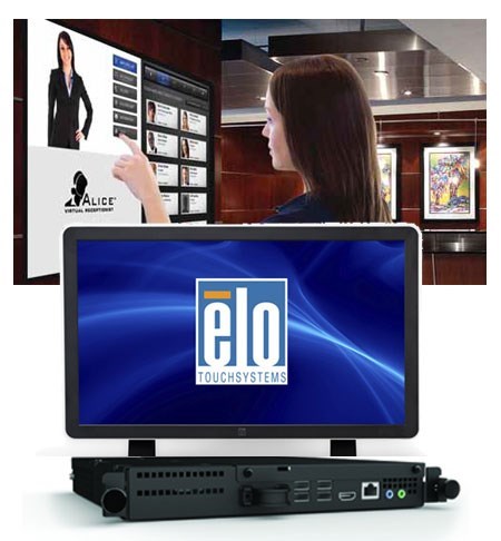 Elo Digital Signage Virtual Receptionist Solution