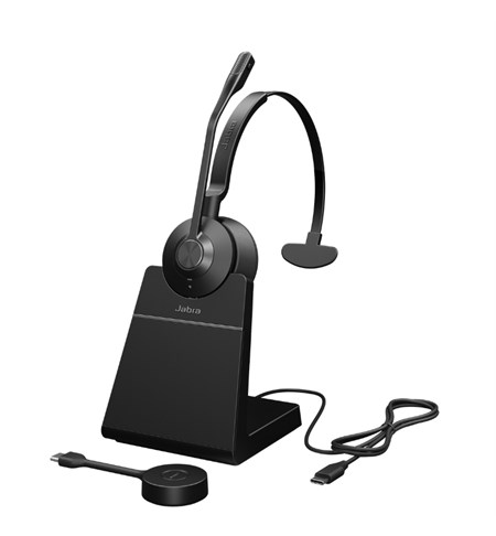Engage 55 Mono Headset with Stand - USB-C, Unified Communications Certified