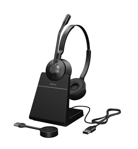 Engage 55 Stereo Headset with Stand - USB-A, Unified Communications Certified