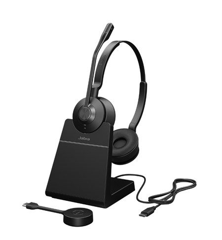 Engage 55 Stereo Headset with Stand - USB-C, Unified Communications Certified