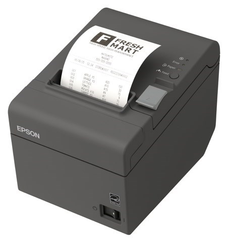 Epson TM-T20, USB, 8 dots/mm (203 dpi), Dark Grey (UK)