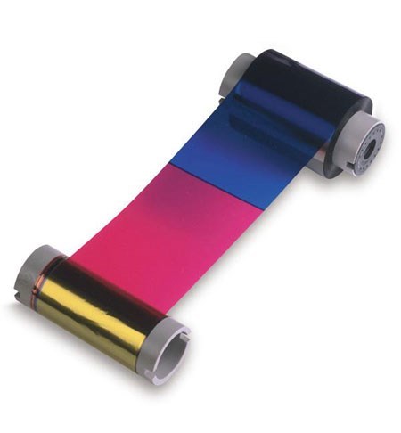 Fargo 084051 Full Colour Ribbon & Resin Black Panel (500 Images)