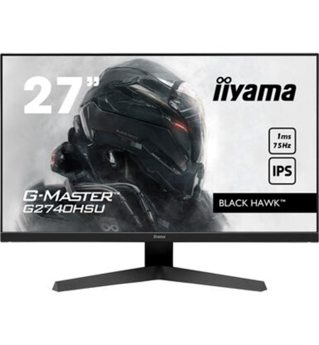 Iiyama G-MASTER G2740HSU-B1 Black Hawk™ LED Monitor, 27 Inch, Full HD, Black