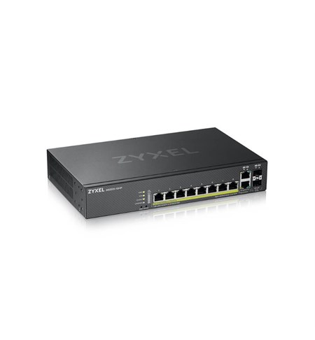 Zyxel GS2220-10HP 8-Port Layer 2 Managed Rackmount Gigabit PoE+ Switch