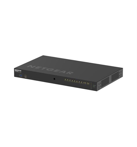 Netgear M4250 Series Switch - 12-Port, 8xPoE+ 720W, 2x1G, 2xSFP+ (GSM4212UX)