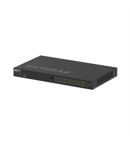 Netgear M4250 Series Switch - 30-Port, 24xPoE+ 300W, 2x1G, 4xSFP (GSM4230P)
