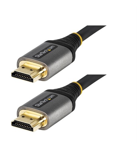 16ft (5m) HDMI 2.1 Cable 8K - Certified Ultra High Speed HDMI Cable 48Gbps - 8K 60Hz/4K 120Hz HDR10+ eARC - Ultra HD 8K HDMI Cable - Monitor/TV/Display - Flexible TPE Jacket