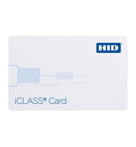 HID 2000 iCLASS Smart Card, 2K N10002 34-bit, Pack of 100 - AC-HID-2000-34