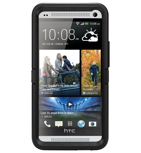 OtterBox Defender Series for HTC One, Black