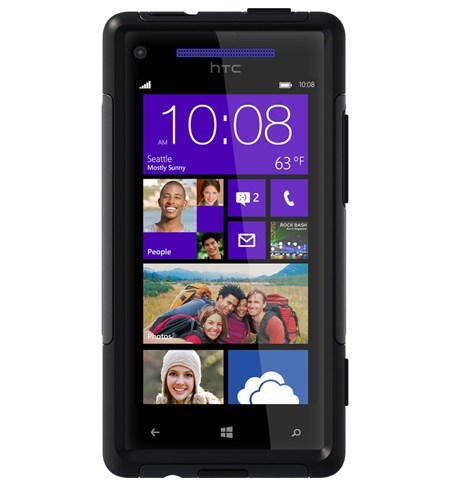 OtterBox Commuter Series for HTC 8X, Black