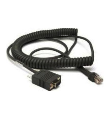 CBL-220-300-C00 - Honeywell 9.8ft Coiled RS232 Cable (9 Pin , +5V Signals)