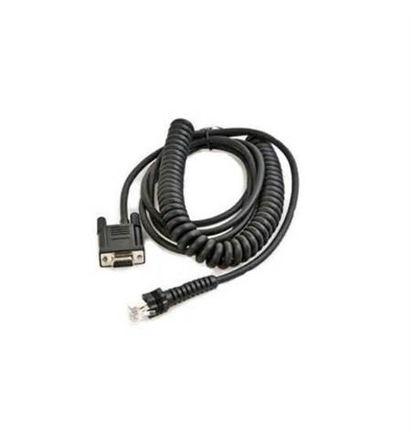 53-53000-3 - Honeywell 9.5ft Coiled RS232 Cable (DB9 Female, V5 External Power)