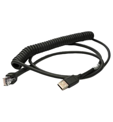 53-53235-N-3 - Honeywell 9.5ft Coiled USB Cable (Host Power)