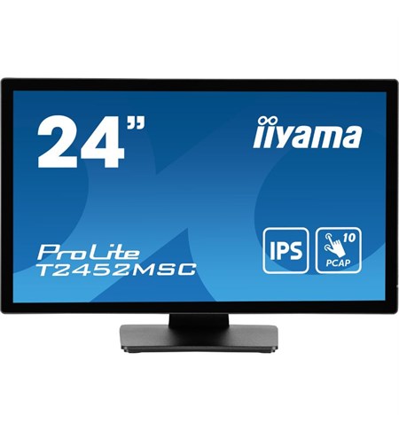 Iiyama ProLite T2452MSC Computer Monitor, 24 Inch, Full HD