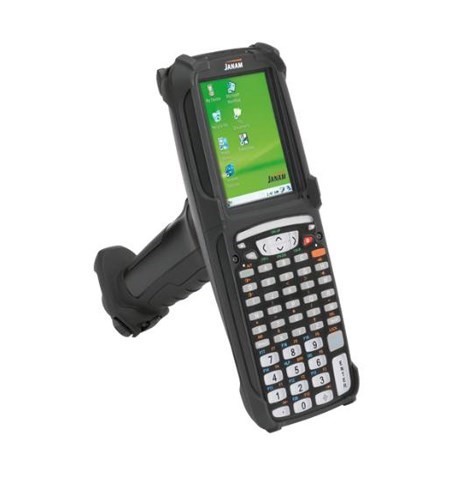 Janam XG100 Rugged Mobile Computer (Windows Mobile 6.1, 1D Imager, 52-Key 3270 Keypad)