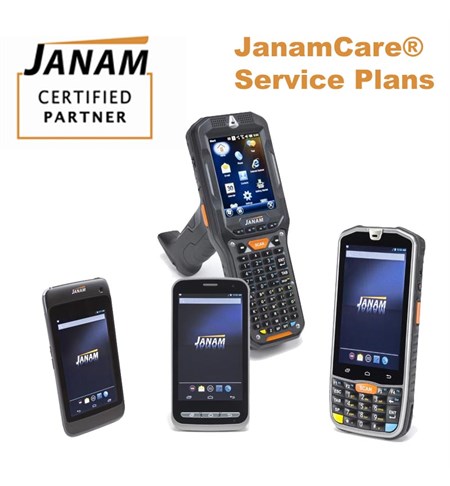 JanamCare Basic Extended Warranty, 1 Year, XG4 Series