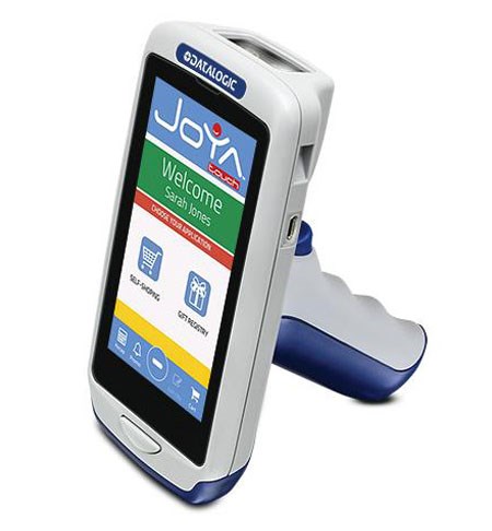 Joya Touch - Pistol Grip, 2D Imager, Windows Embedded Compact 7 (Grey & Red)