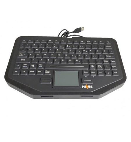 Havis KB-106 Rugged Keyboard with Integrated Touchpad