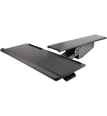 Under Desk Keyboard Tray - Full Motion & Height Adjustable Keyboard and Mouse Tray, 10