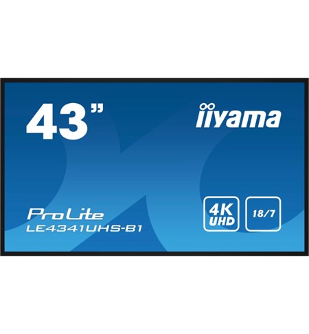 Iiyama LE4341UHS-B1 43 Inch LCD Digital Signage Display