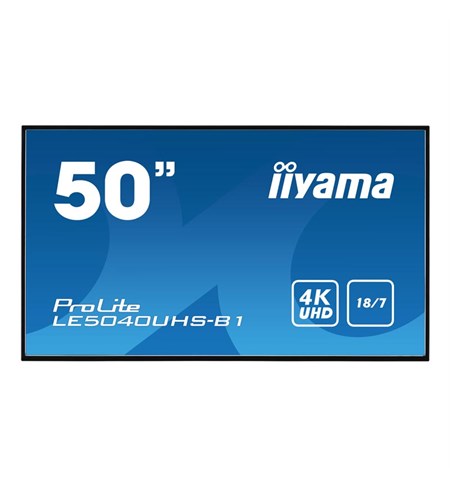 Iiyama Prolite LE5040UHS-B1 50 Inch Digital Signage Display