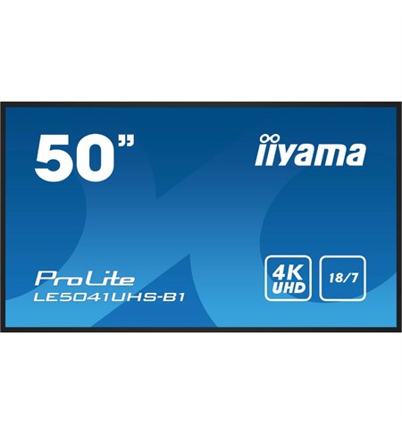 Iiyama LE5041UHS-B1 50 Inch LCD Digital Signage Display