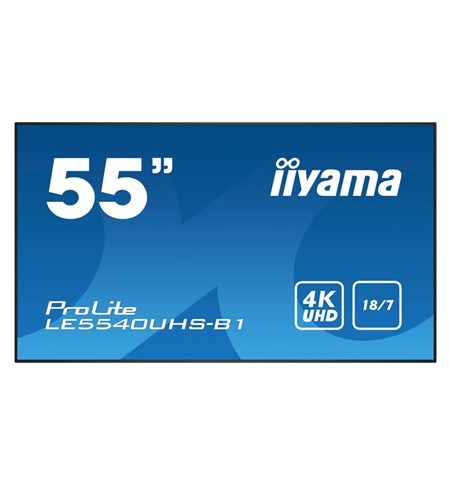 Iiyama Prolite LE5540UHS-B1 55 Inch Digital Signage Display
