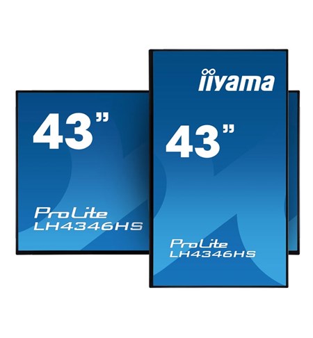 Iiyama Prolite LH4346HS-B1 43in digital signage display