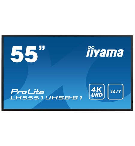 Iiyama LH5551UHSB-B1 55 Inch IPS Interactive Display