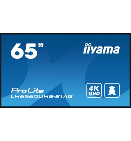 Iiyama ProLite LH6560UHS-B1AG 65 Inch LED Digital A-board Display