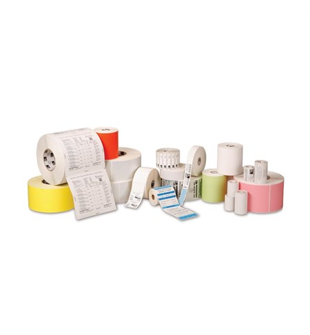 LRDOC-WHITE - Labels And Ribbons Kit - (3 rolls labels, 3 x rolls ribbon, 1 x ribbon take-up core)