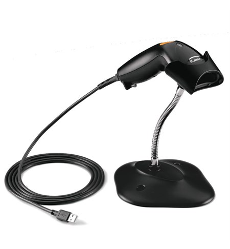 LS1203 Black (with Stand) USB Kit
