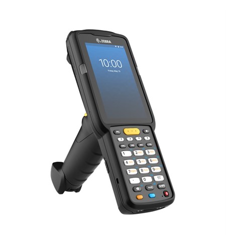 MC3300ax Gun - Wi-Fi 6, Bluetooth, 2D, 29 Key, Extended Capacity BLE Battery, GMS, Enterprise Browser pre-licensed, NFC, Device Tracker