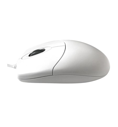 Accuratus AccuMed 3331 - USB Professional Full Size Antibacterial & Fully Washable Plastic IP68 Medical / Clinical Mouse