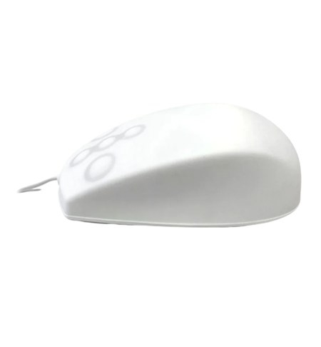 Accuratus AccuMed Mouse - USB & PS/2 Full Size Sealed IP67 Antibacterial Medical Mouse