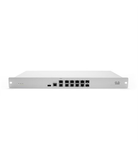 Meraki Network Security Appliance - 10 Ports - Ethernet