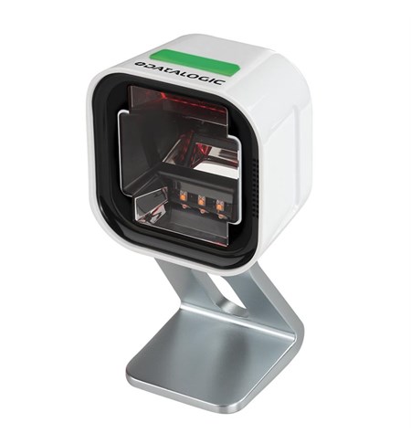 Magellan 1500i 2D Scanner -  White, Tilting Stand, USB A