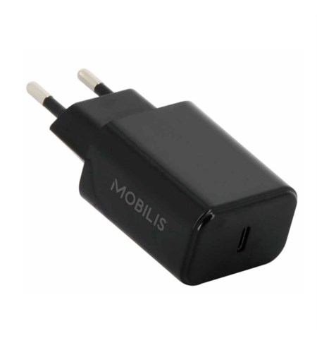 001341 Mobilis USB-C to AC Adaptor for Smartphone or Tablet