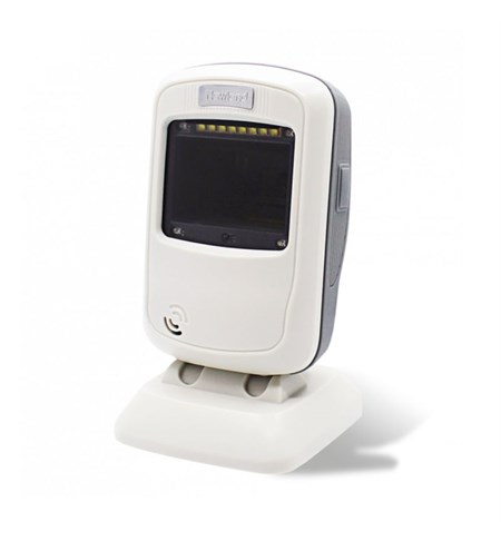 FR40 Koy Stationary Scanner, White with USB Cable