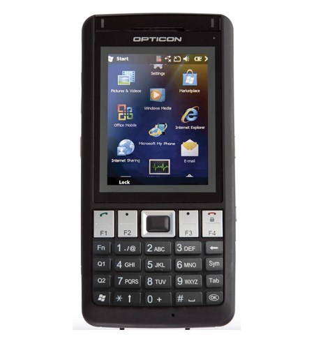 Opticon H21 Rugged Mobile Computer (Windows Mobile 6.5, 2D Imager, QWERTY Keypad)