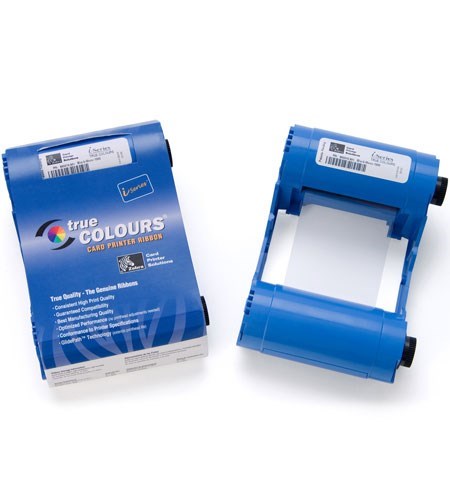 800017-204 Zebra i-Series blue monochrome ribbon, Eco cartridge for P1xx printers, 1000 images