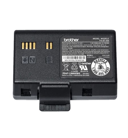 PABT009 - Rechargeable Li-Ion Battery for 3
